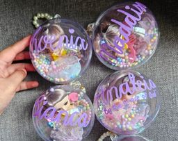 Personalised mermaid bauble - 1pc