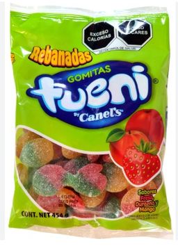 GOMITAS TUENI REBANADITAS FRUTAL BSA C/454 GR