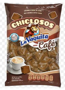 CHICLOSO CAF� LA VAQUITA CANELS BSA 400GR