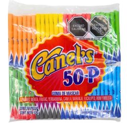 CHICLE TABLETA 50-P CANELS BSA C/50 PZS