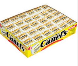 CHICLE CANELS CELOFAN MENTA 4'S DISP C/60 PZS.