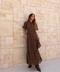 Vestido Largo Boho Chic 