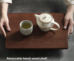 10500074 - STORAGE CART WITH WOODEN TOP