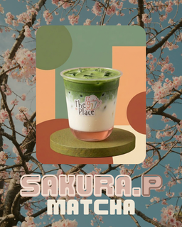Sakura Peach Matcha (Seasonal Item)