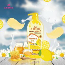 A Bonne - Milk Lotion 500ml (Miracle White C) | Wholesale Bath & Body Care Singapore