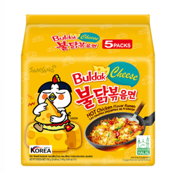 SAMYANG Hot Chicken Cheese Ramen 5 x 140g