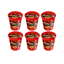 SAMYANG Hot Chicken Ramen (Extreme Hot) Cup 70g x 6