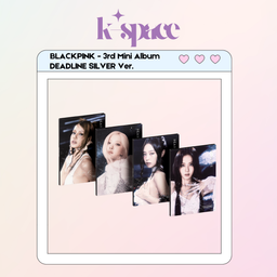 BLACKPINK - 3rd Mini Album DEADLINE ( SILVER Ver. )