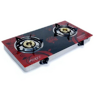 Pixel Gas Hot Plate Burner Tempered Glass