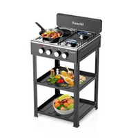STYLE 2 Gas + 2 Electric Cooker with Electric Oven