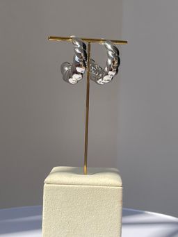 Boucles d’oreilles Retro silver 