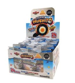 TRUENO HUEVITO DELICIAS DISP C/24 PZS