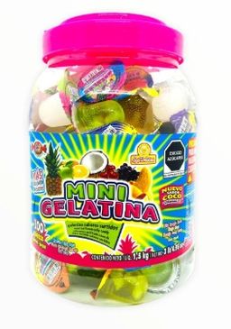 MINI GELATINA DELICIAS VIT C/100 PZS