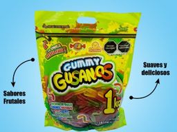 GUMMY GUSANOS LAS DELICIAS BSA 1 KG