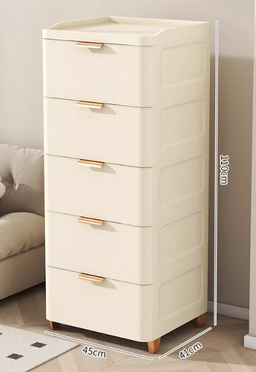 MODERN PP CHEST DRAWER 
