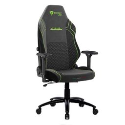 Cadeira Gamer Secretlab Lamborghini Deluxe Verde Selvans - Reclinável - Ergonômica e Confortável - Encosto de Cabeça Magnético e Suporte Lombar de 4 Direções - Tamanho Extra Grande (XL) - Preto/Verde