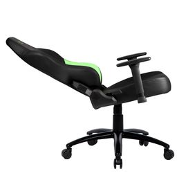 Cadeira Gamer RAZER EDITION Tarok Ultimate da Zen - Cadeira Gamer Ergonômica - Cadeira Gamer em Couro - Verde, Preta, Reclinável para PC, Computador, Escritório e Jogos - Xbox,
