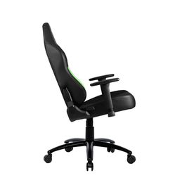 Cadeira Gamer RAZER EDITION Tarok Ultimate da Zen - Cadeira Gamer Ergonômica - Cadeira Gamer em Couro - Verde, Preta, Reclinável para PC, Computador, Escritório e Jogos - Xbox,