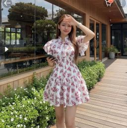 EDELINE DRESS MOTIF / DRESS WANITA KEKINIAN 