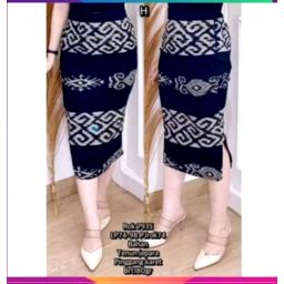 Kain tenun premium Rok Span Panjang  