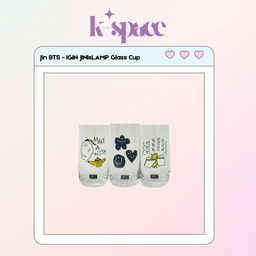 Jin BTS - IGIN JINIsLAMP Glass Cup