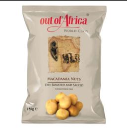 Out of africa macadamia kernels dry roasted and salted 