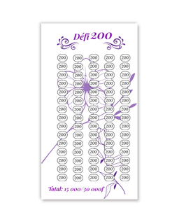 🎯 Trackers de défis à montants fixes