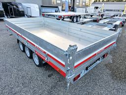 Remolque volquete Temared de tres lados con 3 ejes – Tipper 4020/3 (3,5 t)