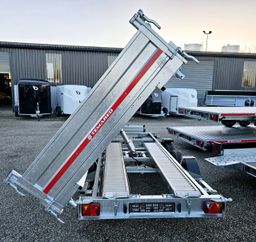 Remolque volquete Temared de tres lados con 3 ejes – Tipper 4020/3 (3,5 t)