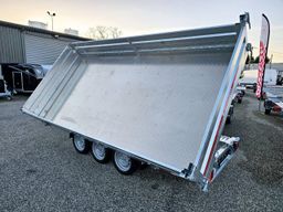 Remolque volquete Temared de tres lados con 3 ejes – Tipper 4020/3 (3,5 t)