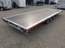 Remolque para transporte de coches Temared Carplatform 6021S/3 – 3 ejes