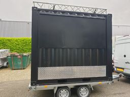 Remolque portacontenedores de 10 pies – Doble eje