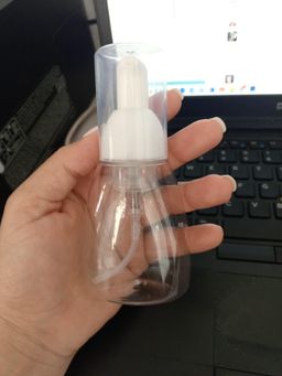 Env. Pet cristalino para espuma