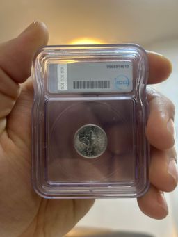 Roosevelt Dime 1947-S MS66 – Silver Coin | USA (ICG Graded)