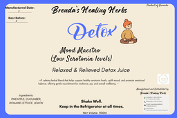 Relaxed & Relieved Detox Juice Shots 
