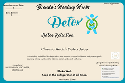 Chronic Health Detox Juice Shots 