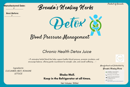 Chronic Health Detox Juice Shots 