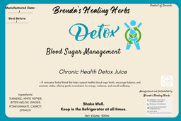 Chronic Health Detox Juice Shots 