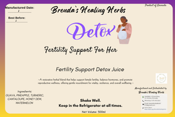 Fertility Support Detox Juice Shots 