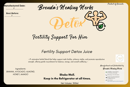 Fertility Support Detox Juice Shots 