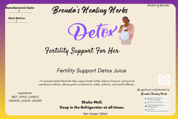 Fertility Support Detox Juice Shots 