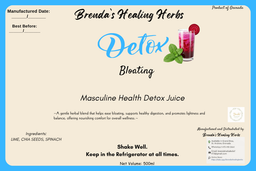 Masculine Health Detox Juice Shots 