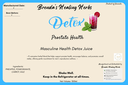 Masculine Health Detox Juice Shots 