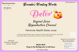 Feminine Health Detox Juice Shots 