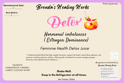 Feminine Health Detox Juice Shots 