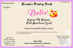 Feminine Health Detox Juice Shots 