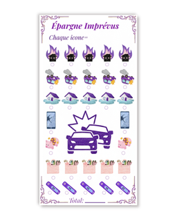 🧧 Trackers défis d'épargne