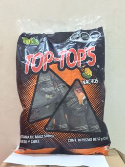 TOP-TOPS NACHOS 52GR TOTIS BSA C/10 PZS