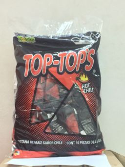 TOP-TOPS HOT CHILI 52GR TOTIS BSA C/10 PZS