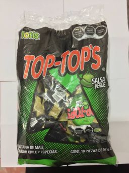 TOP-TOPS SALSA VERDE 52GR TOTIS BSA C/10 PZS